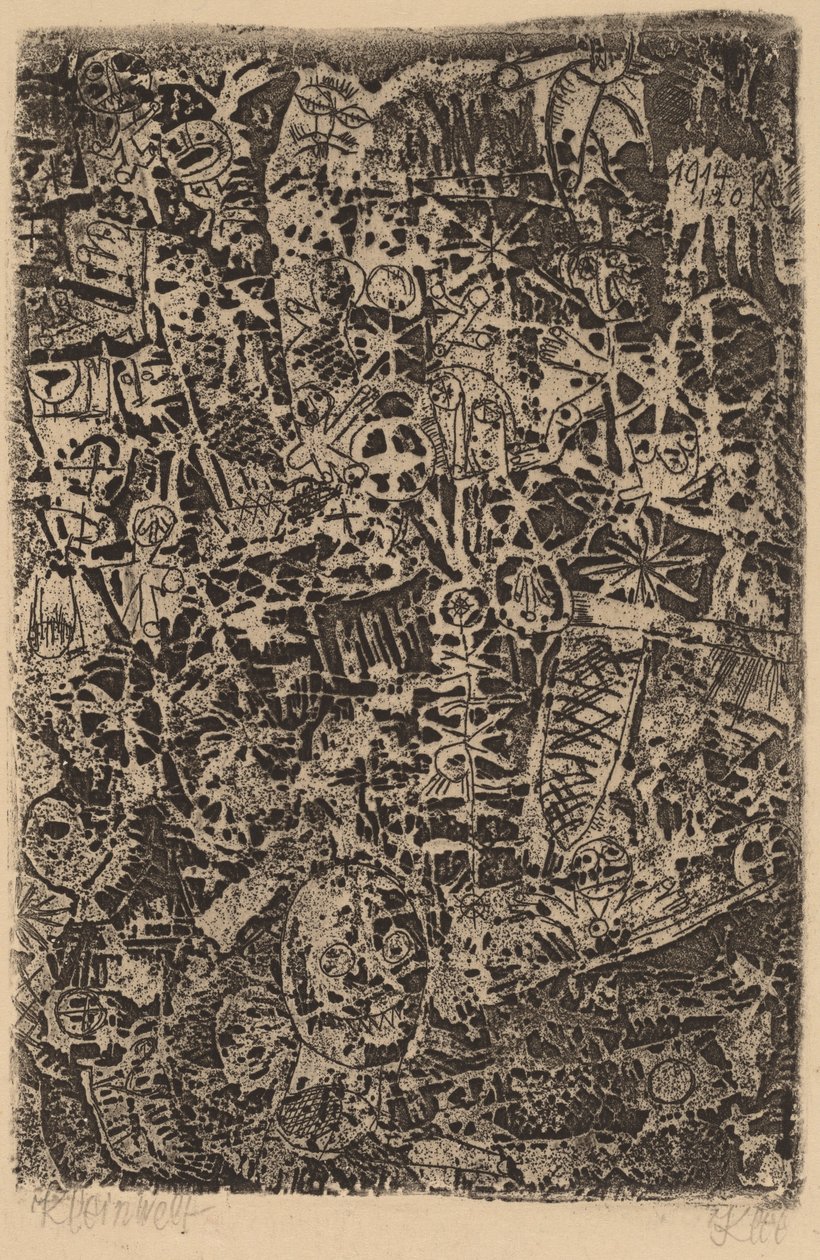 Liten värld av Paul Klee