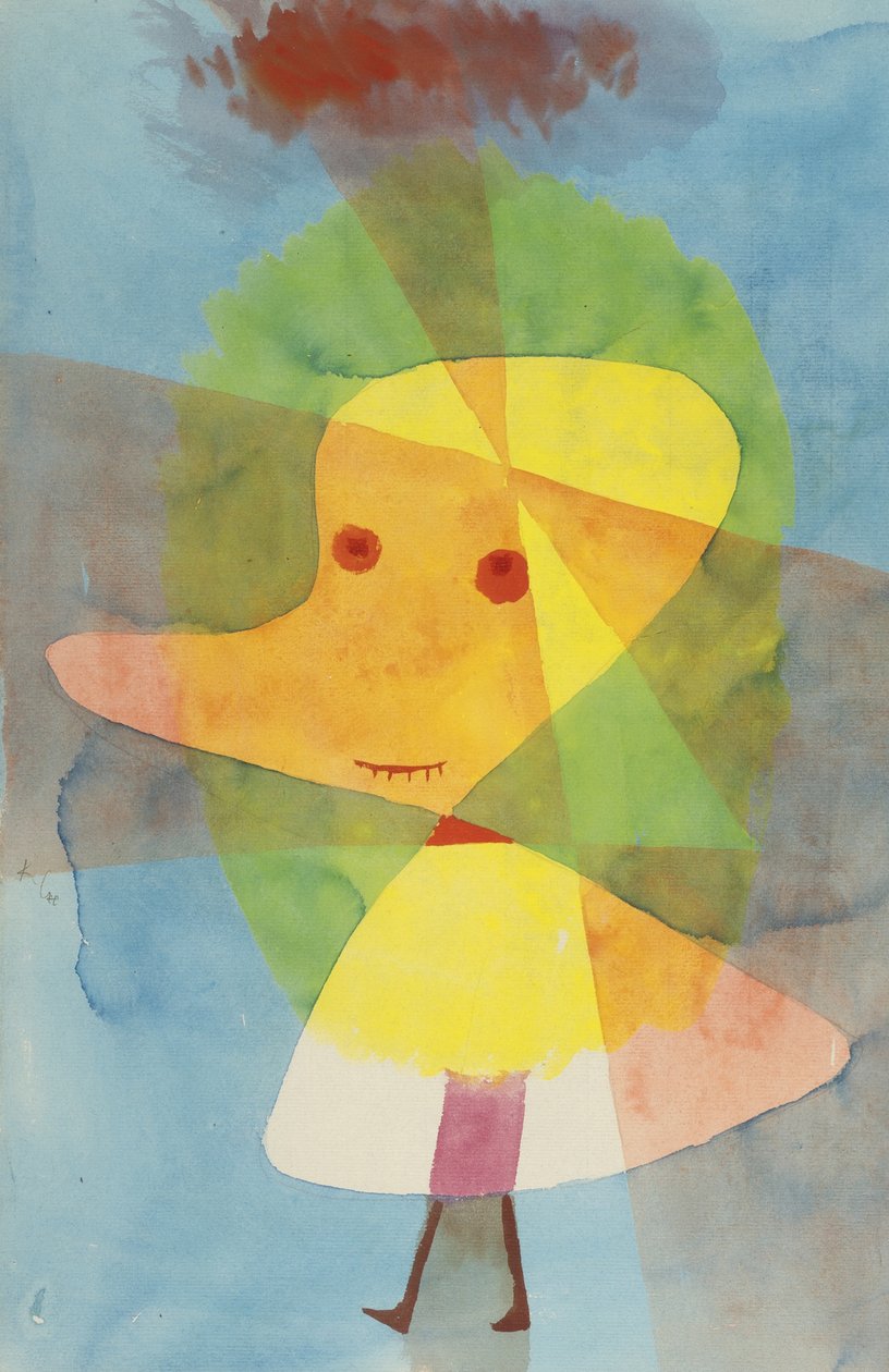 Litet trädgårdsspöke av Paul Klee