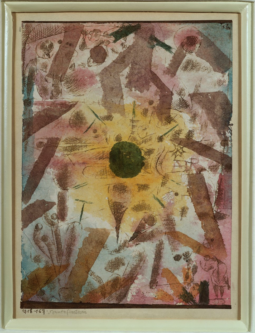 Solförmörkelse av Paul Klee