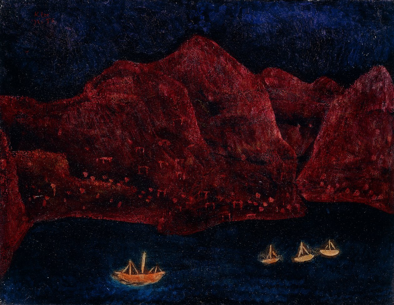 Södra kustkvällen av Paul Klee