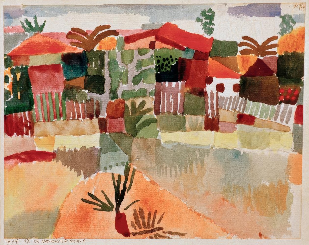 St. Germain född i Tunis av Paul Klee