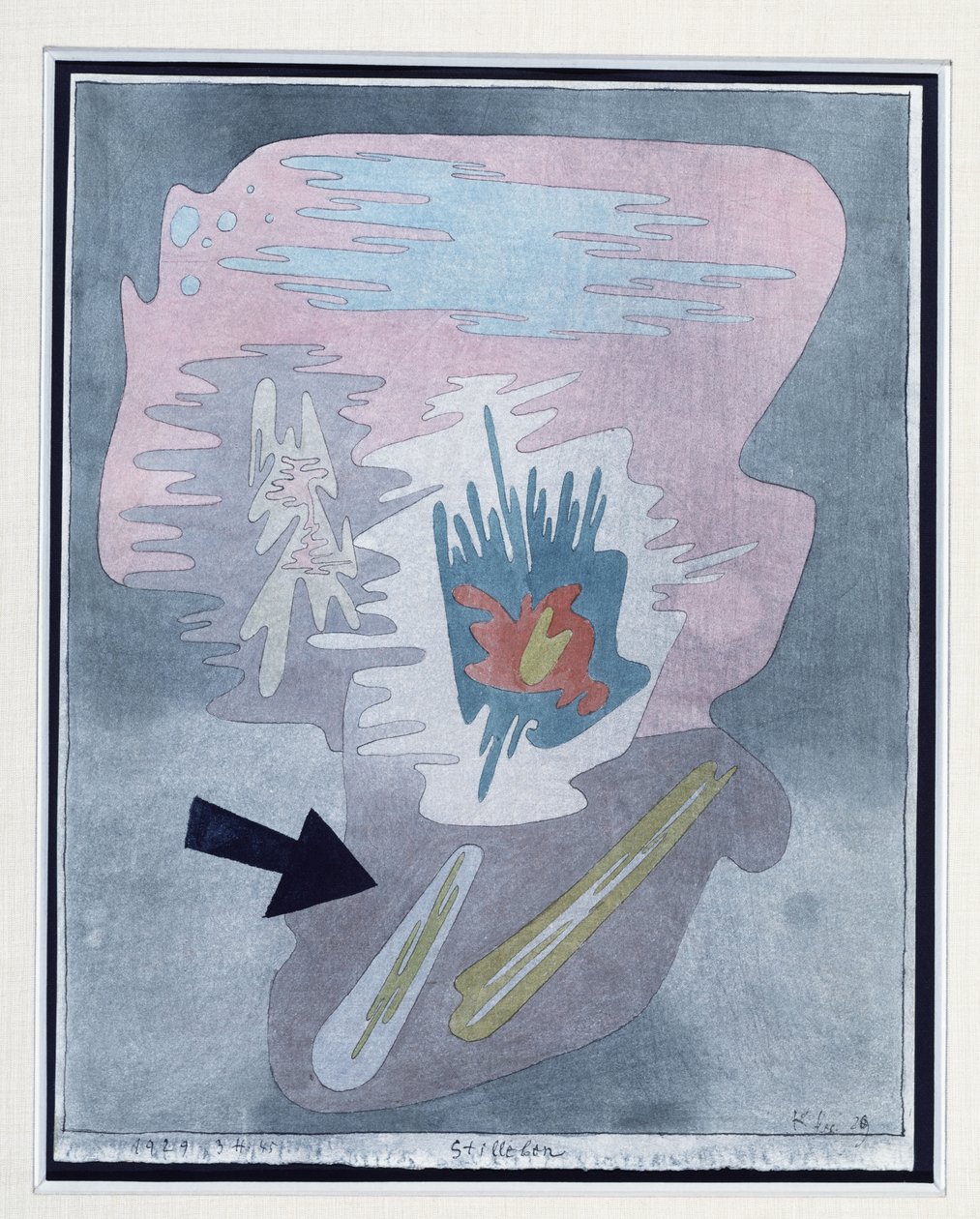 Fortfarande liv av Paul Klee