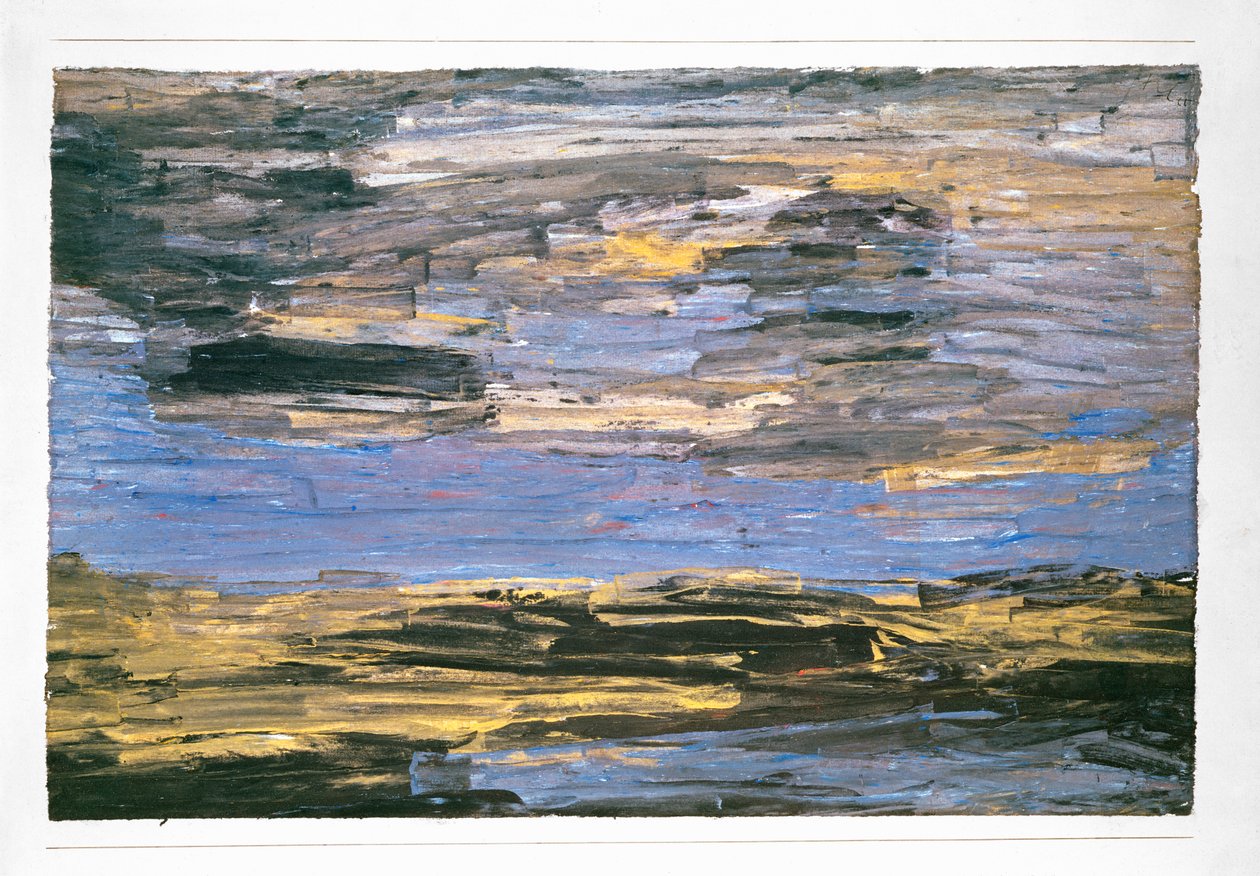 Storm över slätten av Paul Klee