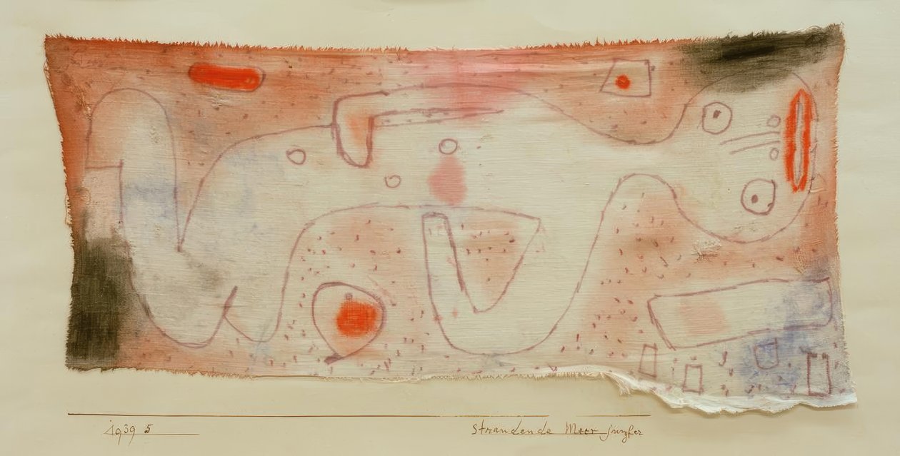 Strandsjöjungfru av Paul Klee