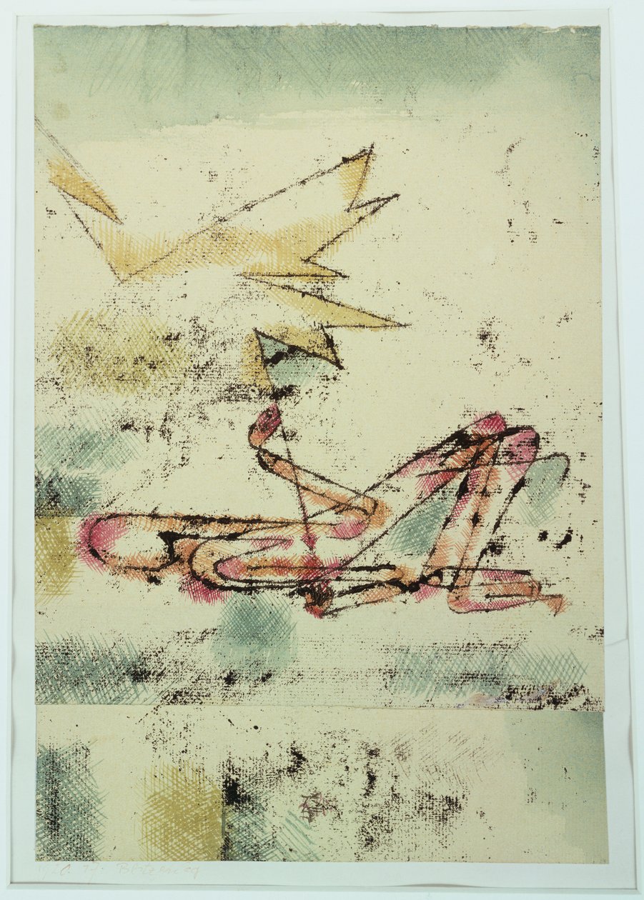 Träffad av blixten av Paul Klee