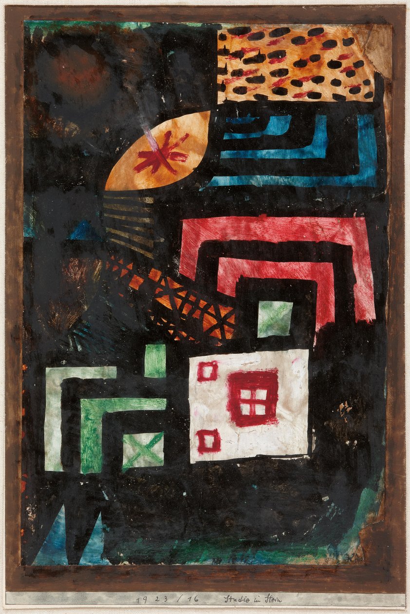 Studera i sten; Studera i Stein av Paul Klee