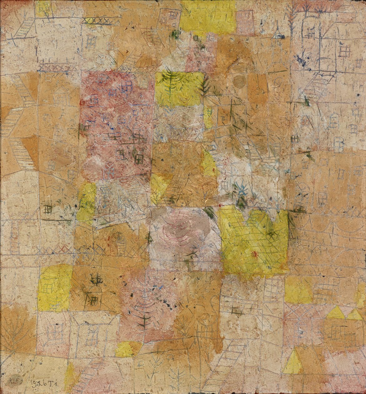 Förorts idyll av Paul Klee