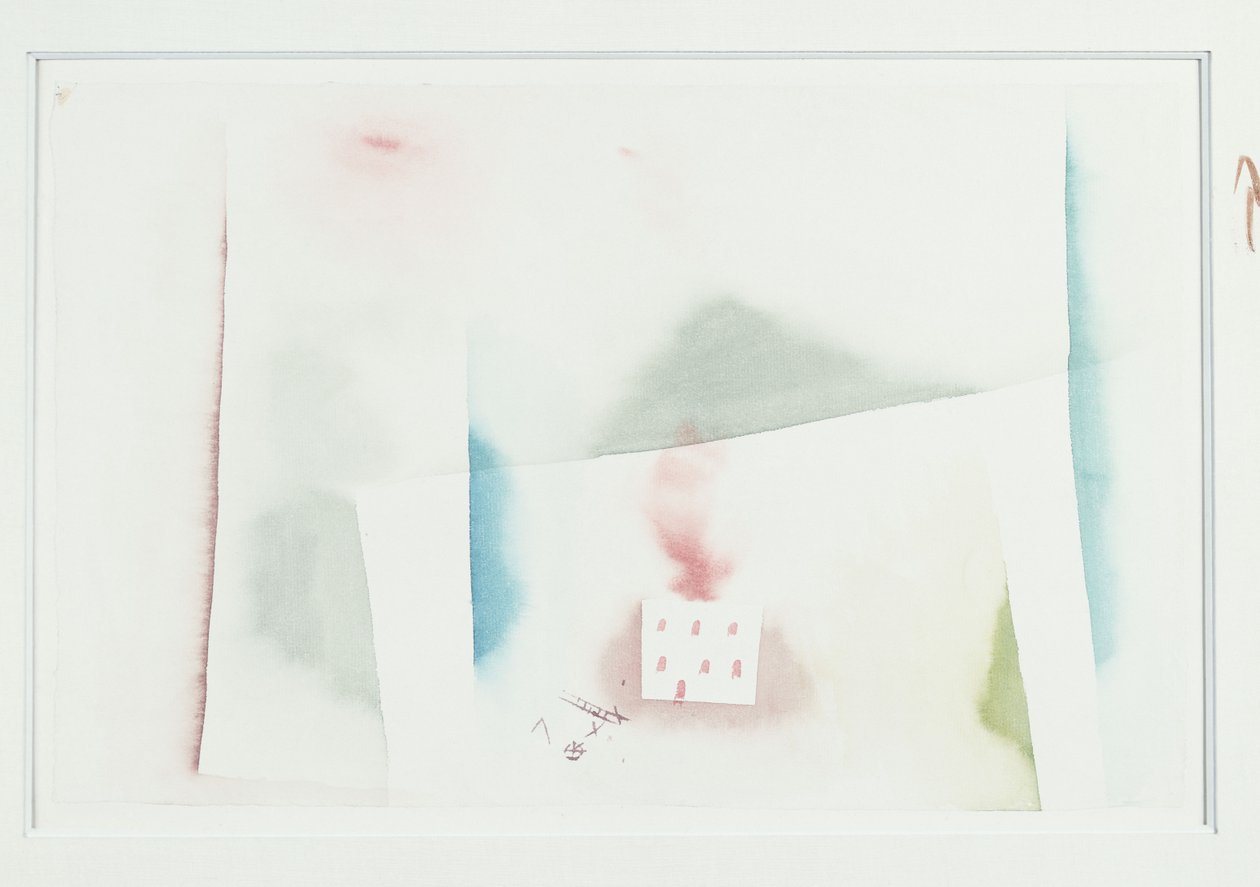 Det övergivna huset av Paul Klee