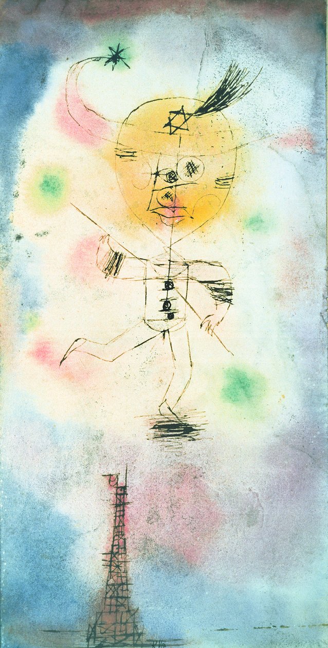 Kometen i Paris av Paul Klee