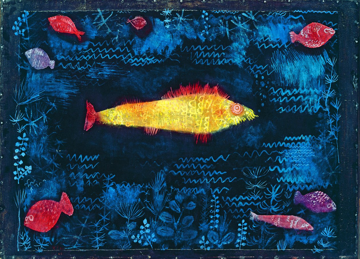 Guldfisken av Paul Klee