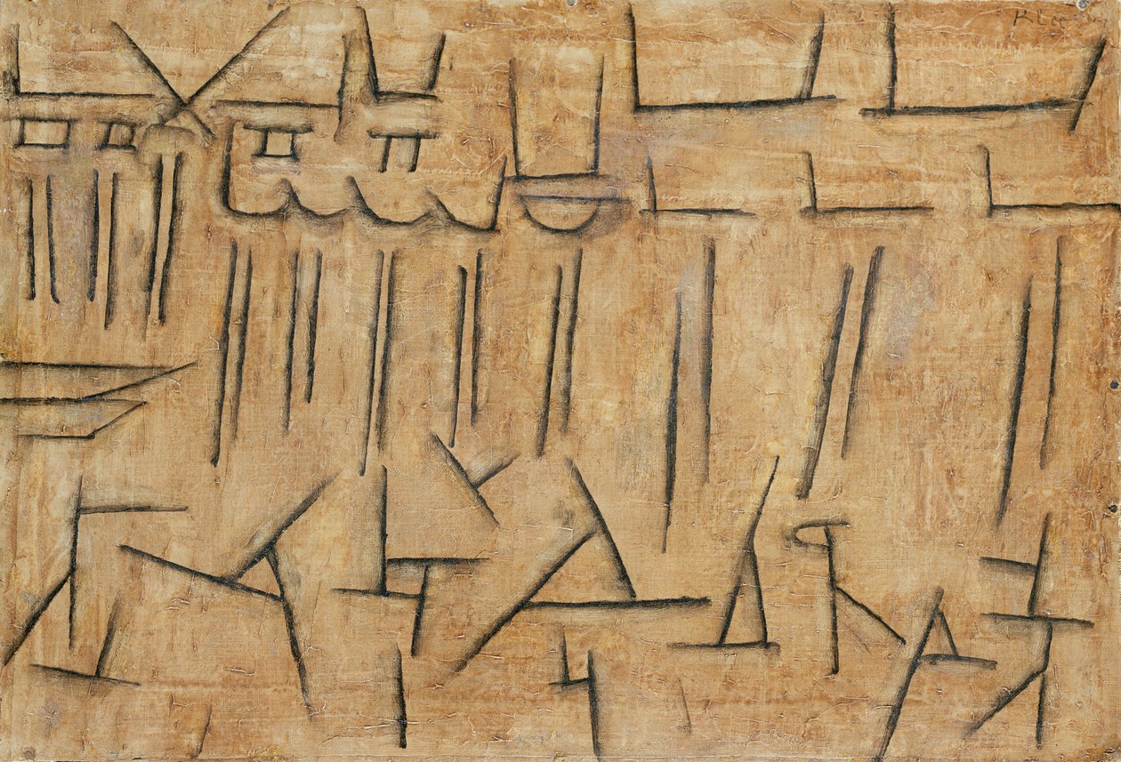 Tempelfestivalen av Paul Klee