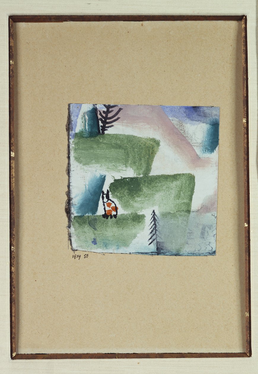 En Tom Cats territorium av Paul Klee
