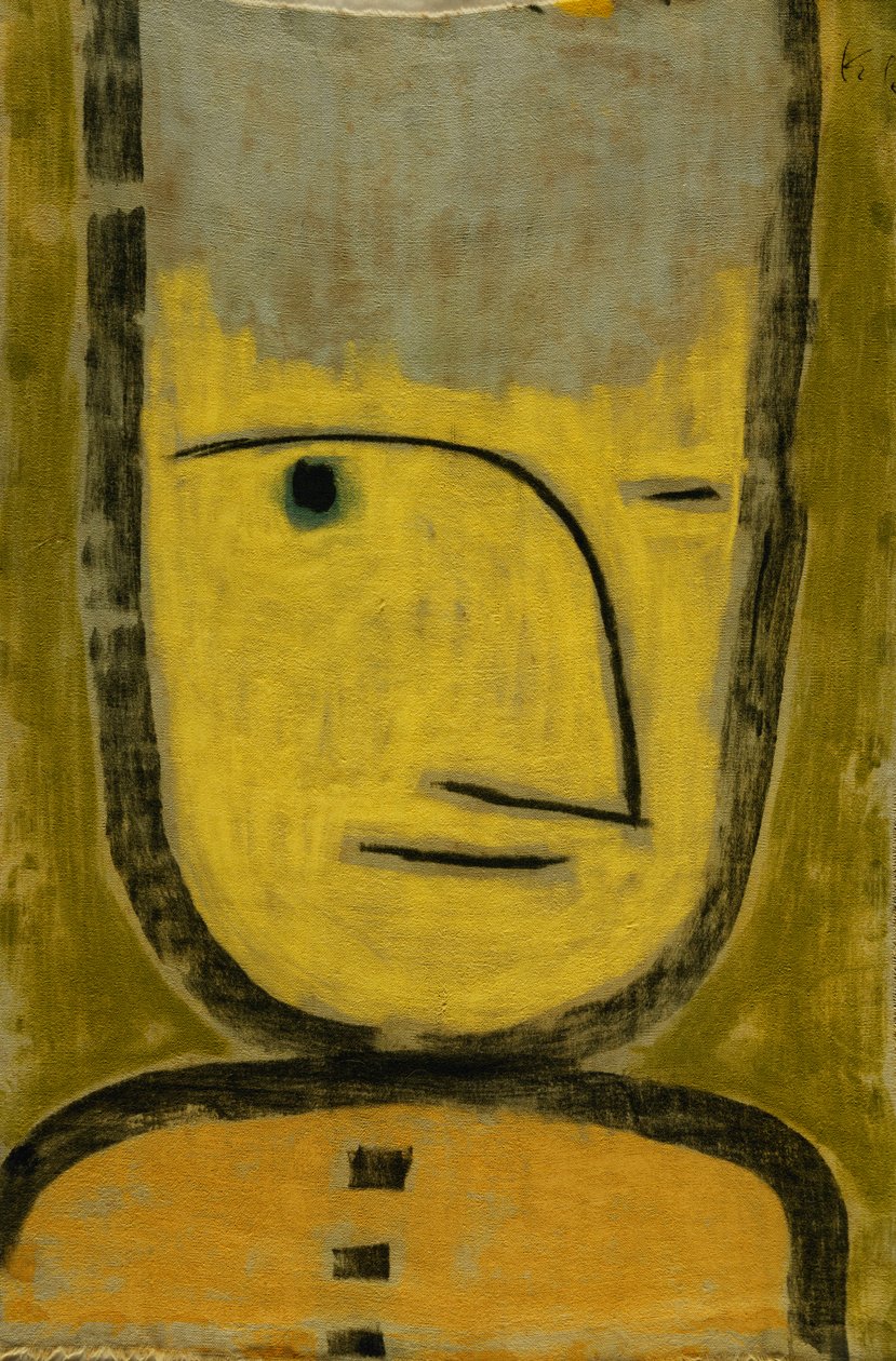 Den gulgröna; Der Gelb-Grune av Paul Klee