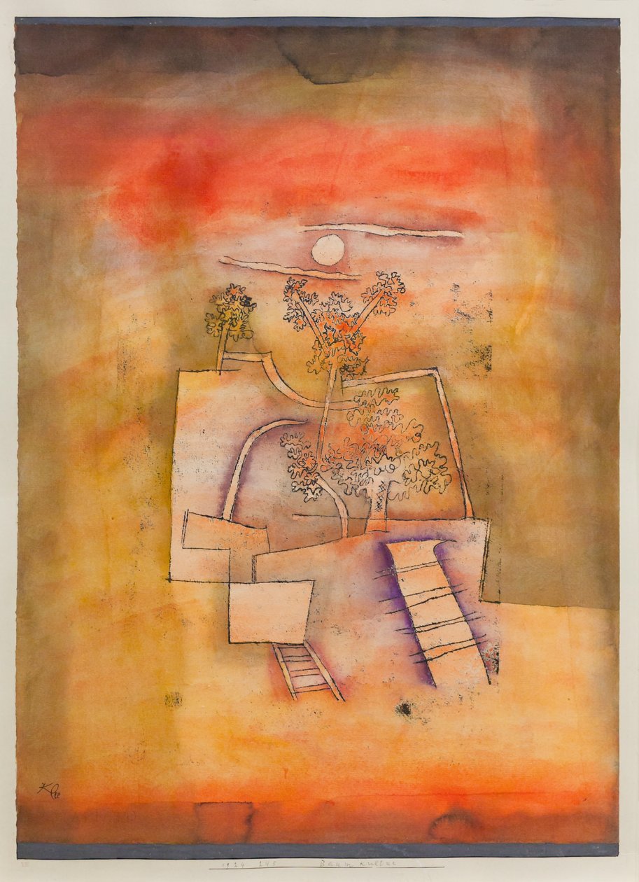 Trädkultur av Paul Klee