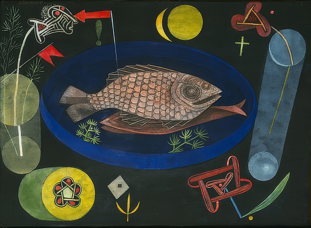 Till fisken. 1926 av Paul Klee