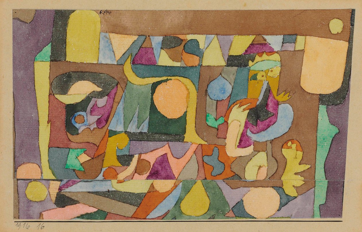 Varsalah, 1916. av Paul Klee