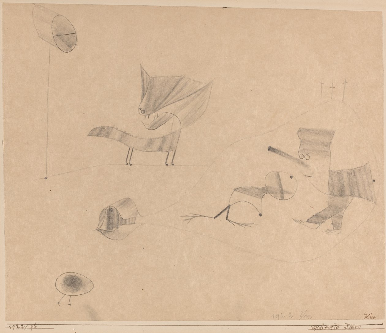Förhäxade djur av Paul Klee