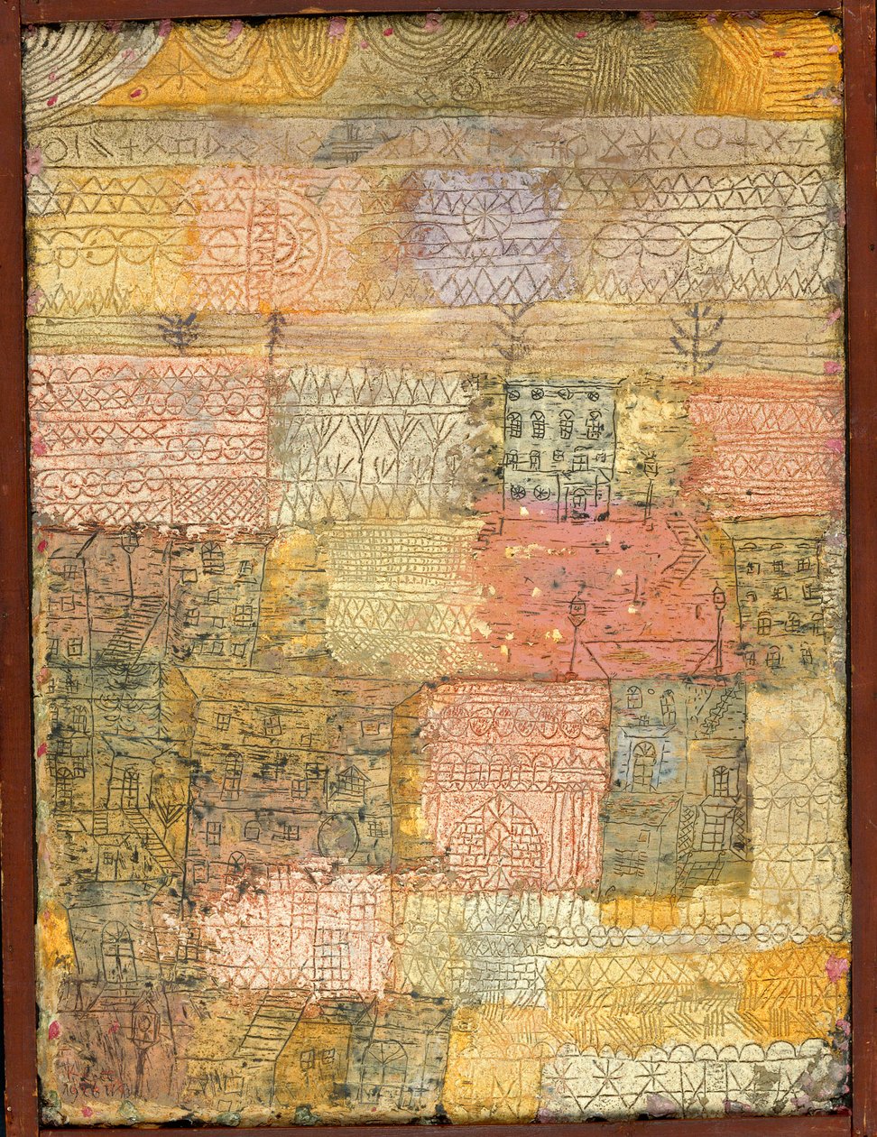 Villas florentines, 1926. av Paul Klee