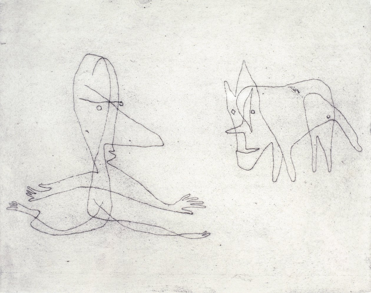 Varför springer han? av Paul Klee