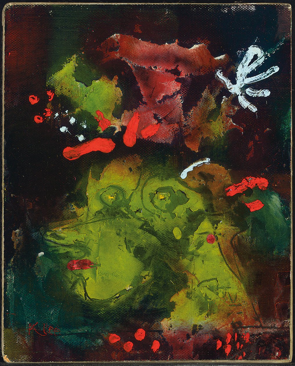 Kvinna i sin söndagsbästa av Paul Klee