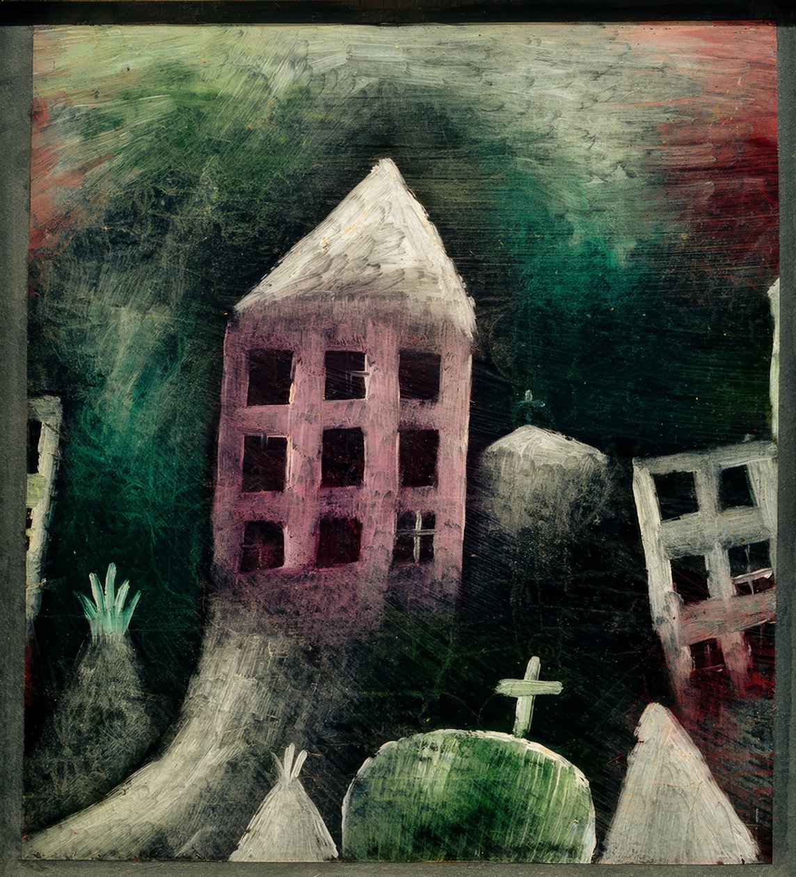 Förstörd plats av Paul Klee