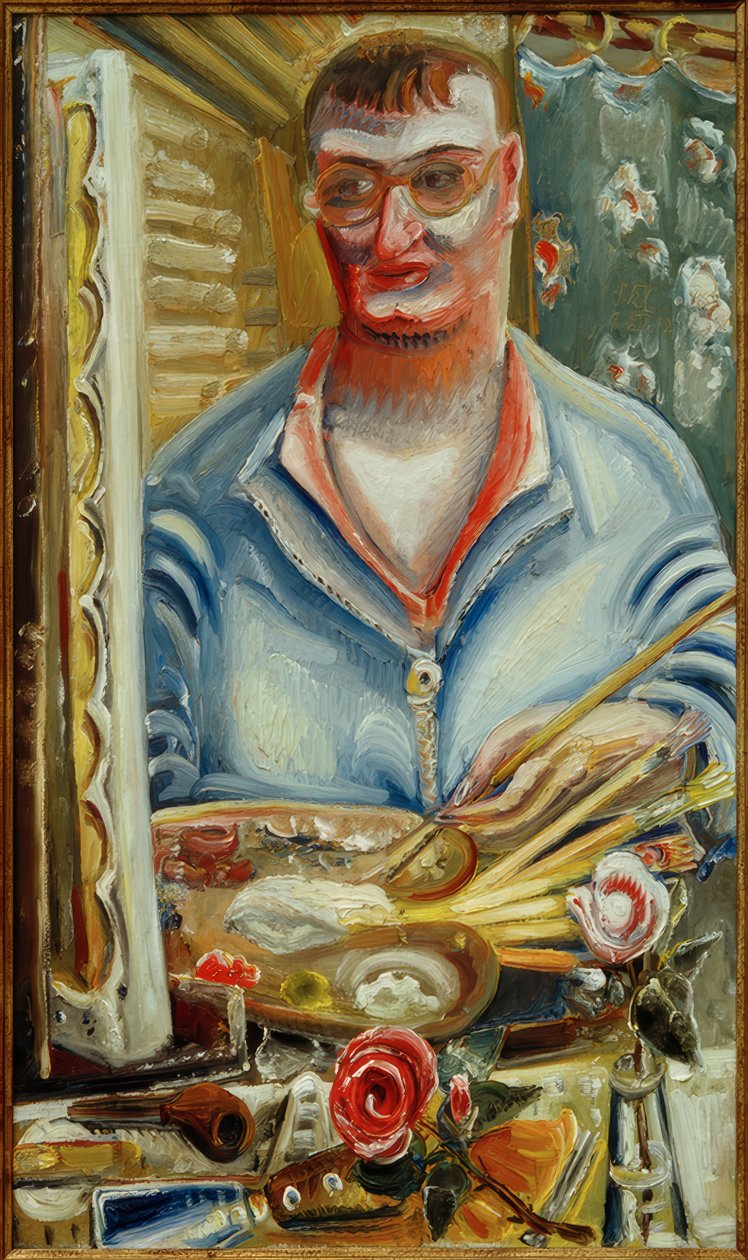 Självporträtt av Paul Kleinschmidt