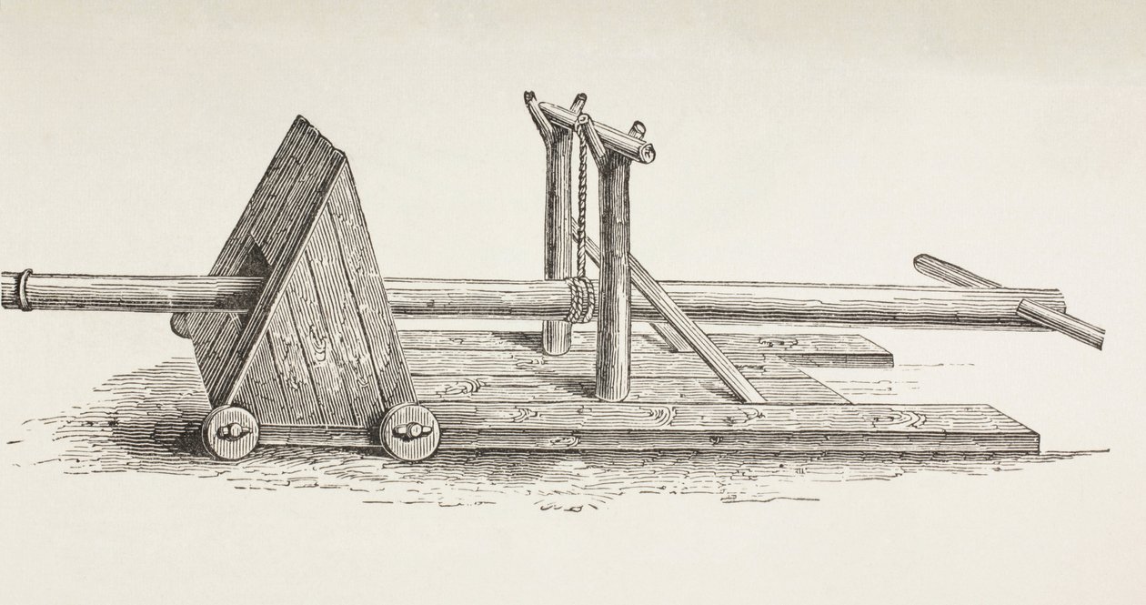 Medeltida murbräcka. av Paul Lacroix