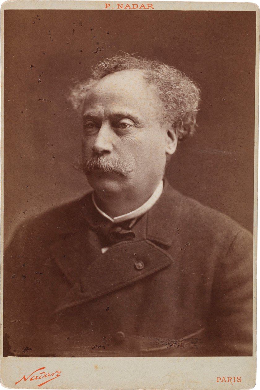 Alexandre Dumas, son 1824-1895, ca. 1886. av Paul Nadar