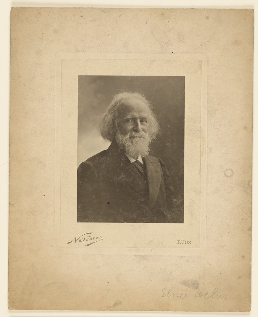 Élisée Reclus av Paul Nadar