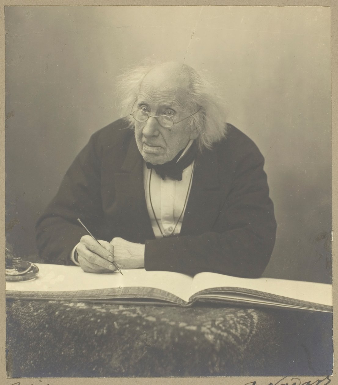 Marie-Eugene Chevreul, 1886. av Paul Nadar
