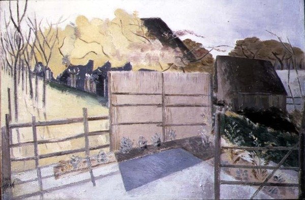 Höstlandskap av Paul Nash