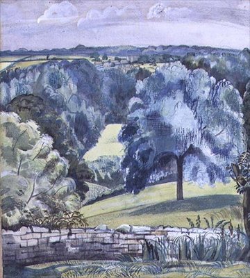 Cotswold landskap av Paul Nash