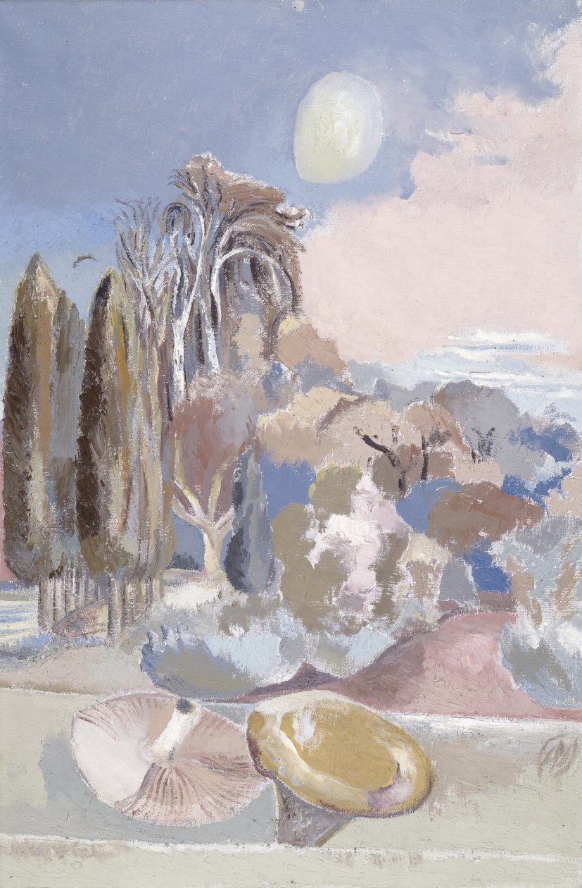 Månen i november av Paul Nash