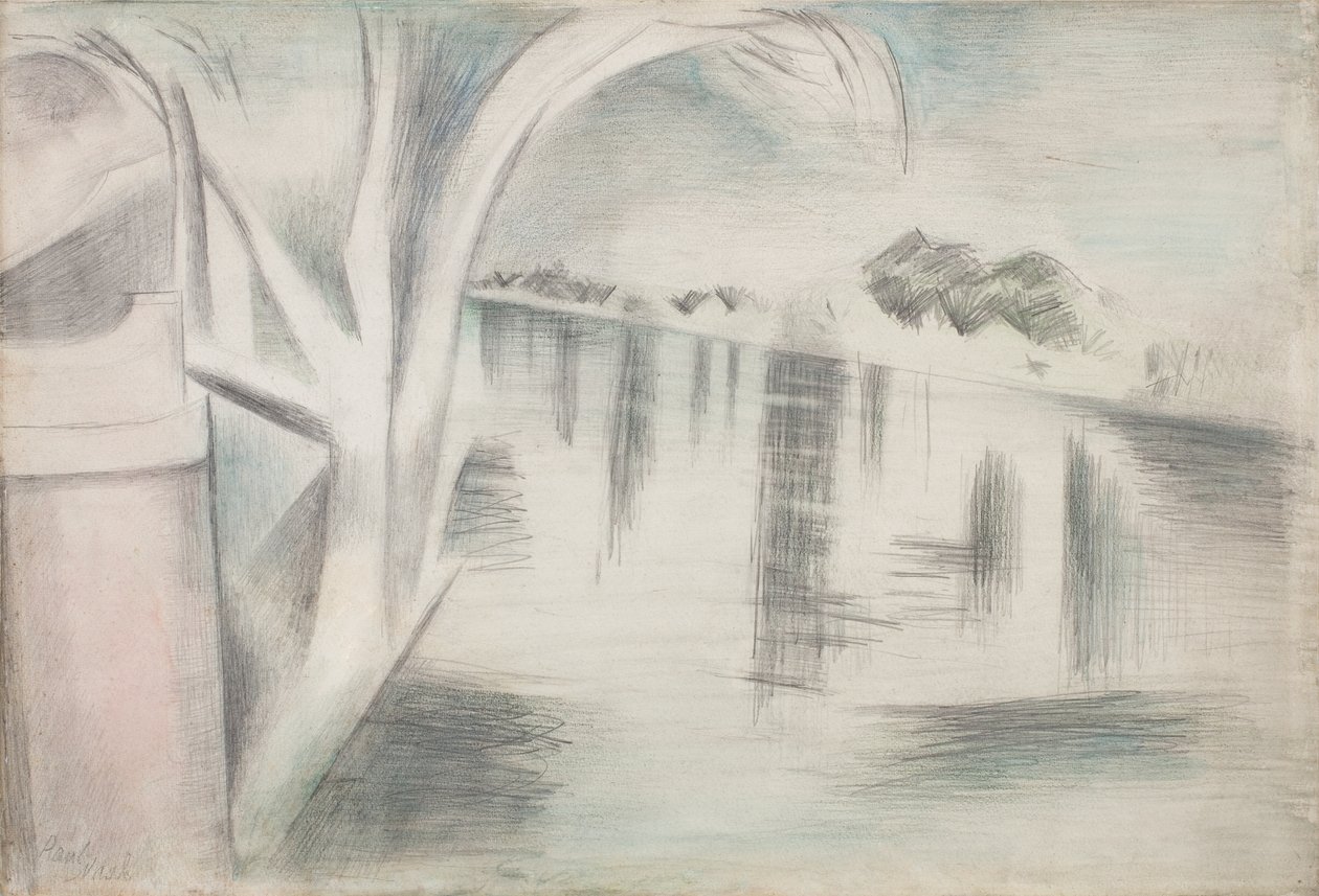 Floden och träden av Paul Nash