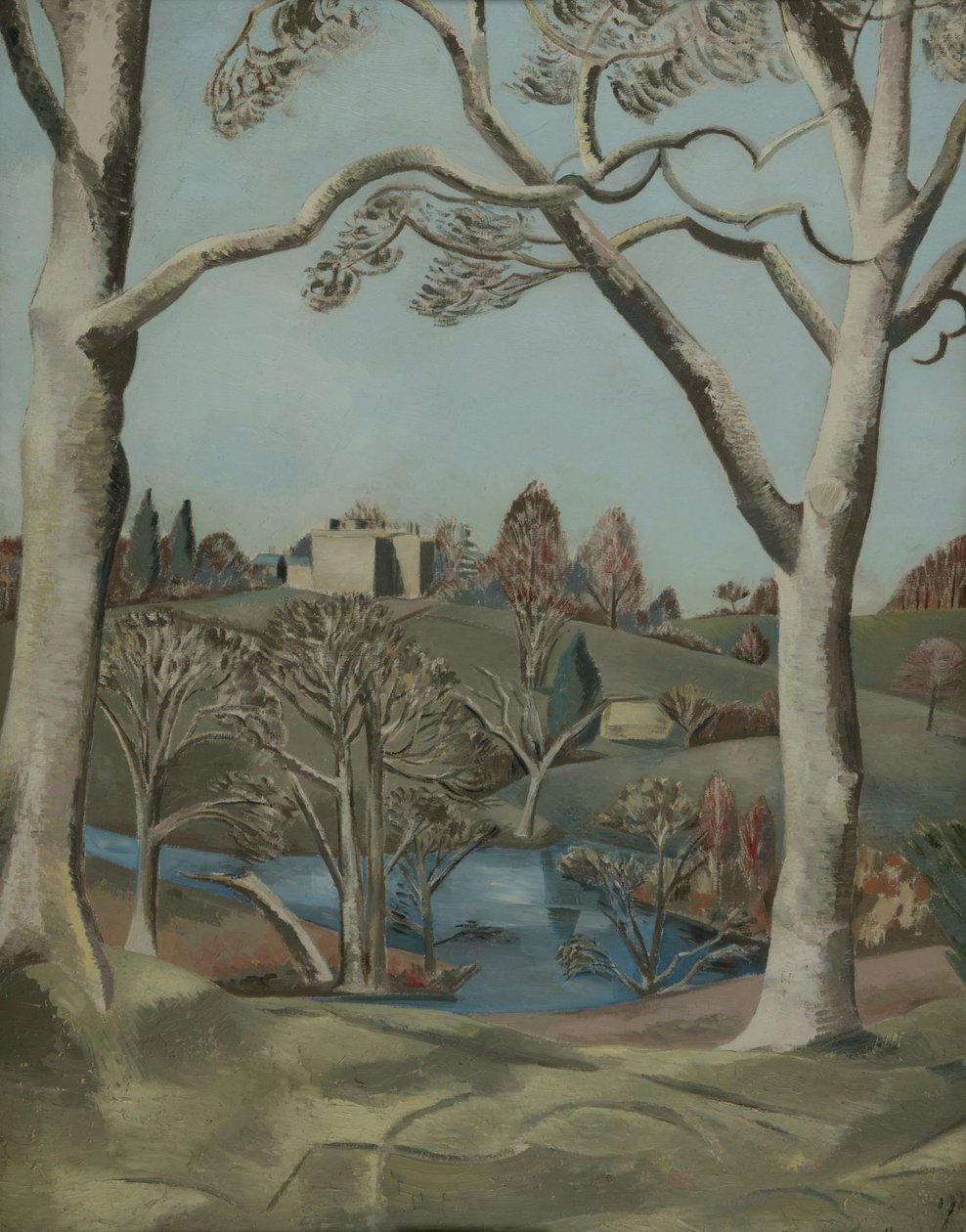 Sandling Park, Kent av Paul Nash