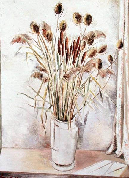 Bullrushes av Paul Nash
