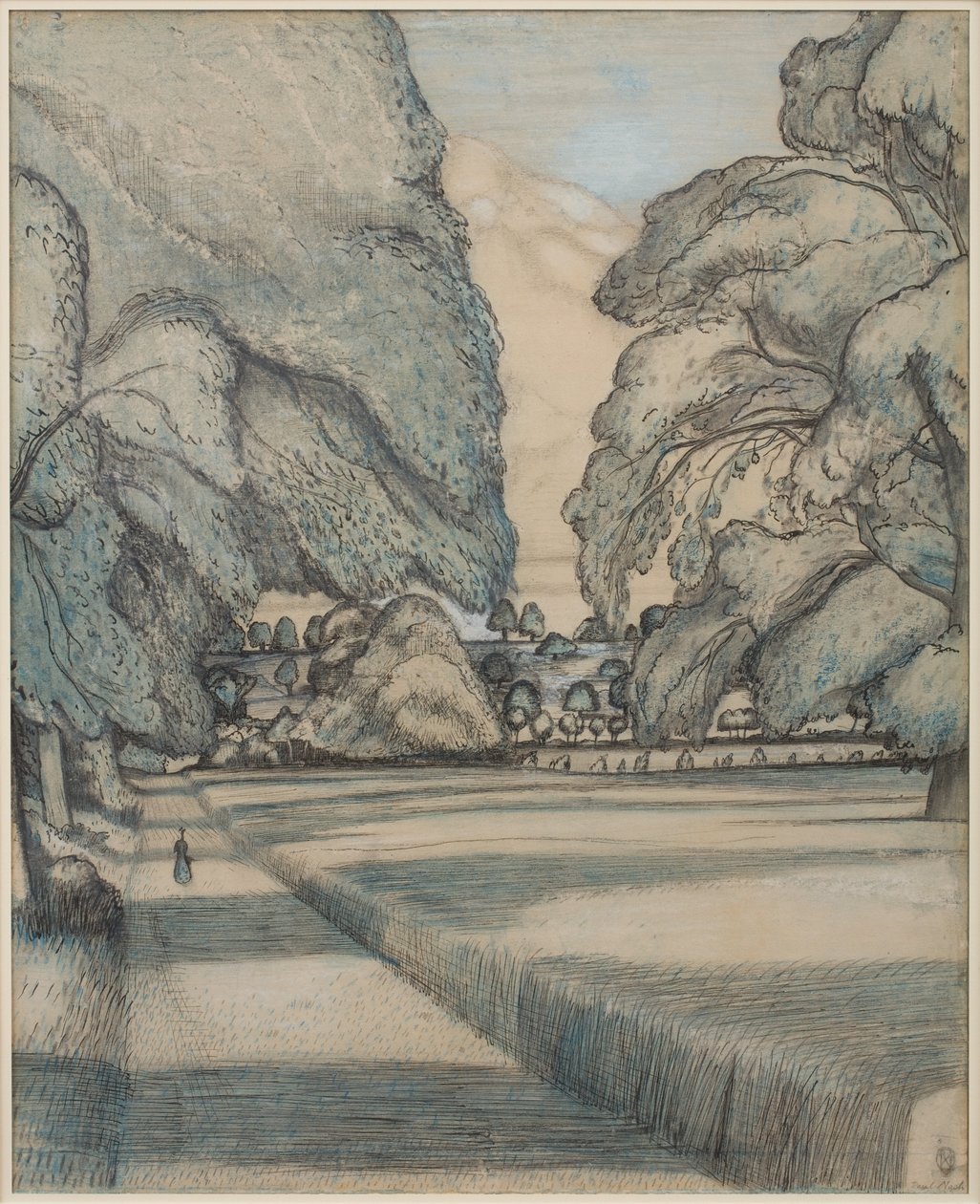 Påfågelvägen av Paul Nash
