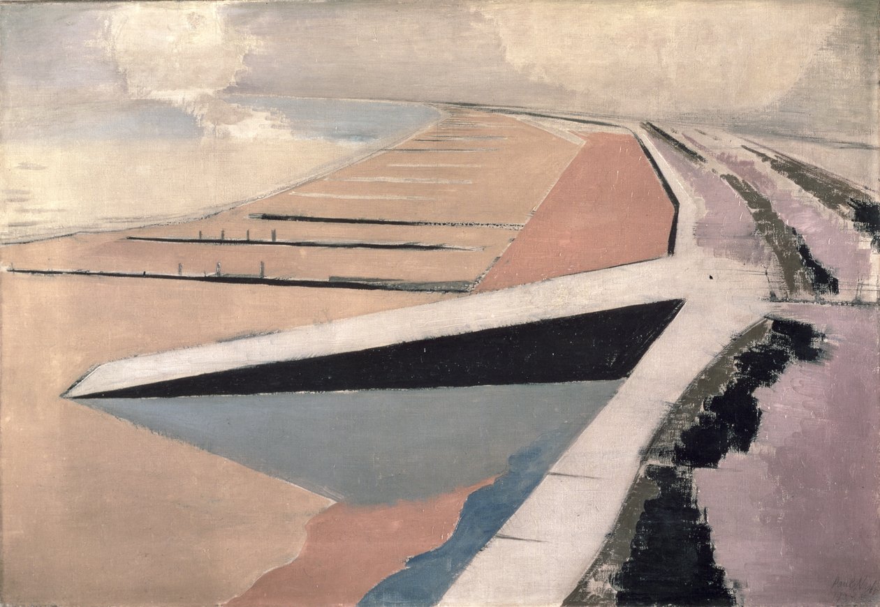 Stranden av Paul Nash