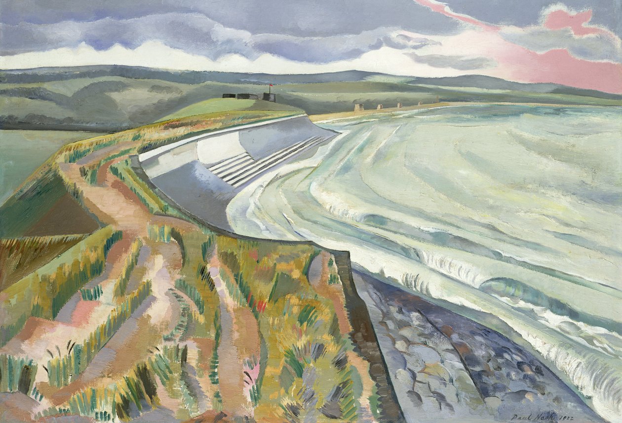 Mur mot havet av Paul Nash