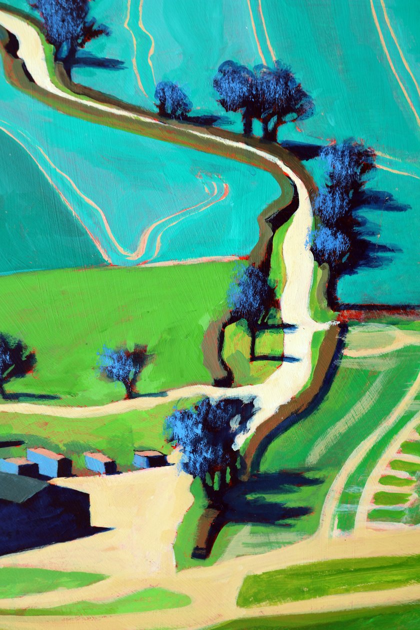 Country Lane Sommar av Paul Powis