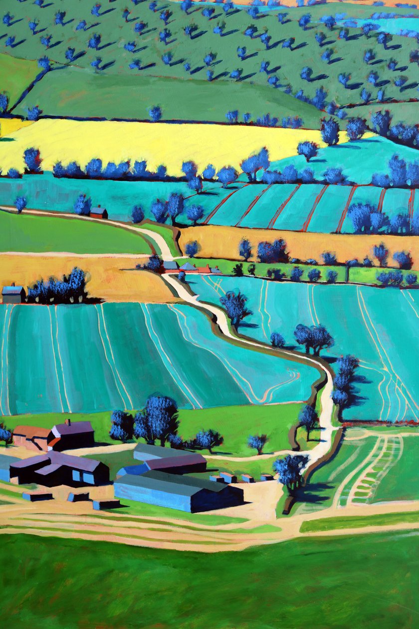 Country Lane Summer III av Paul Powis