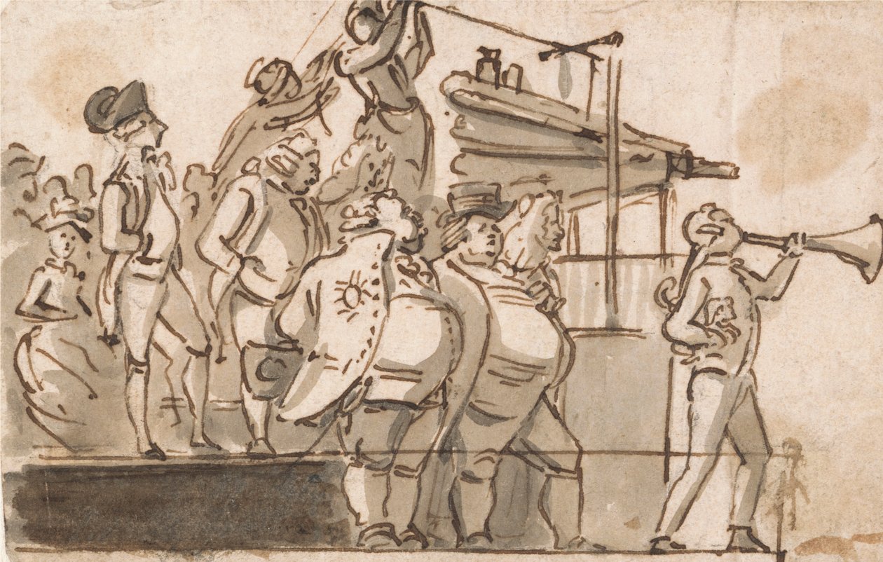 Valscen av Paul Sandby
