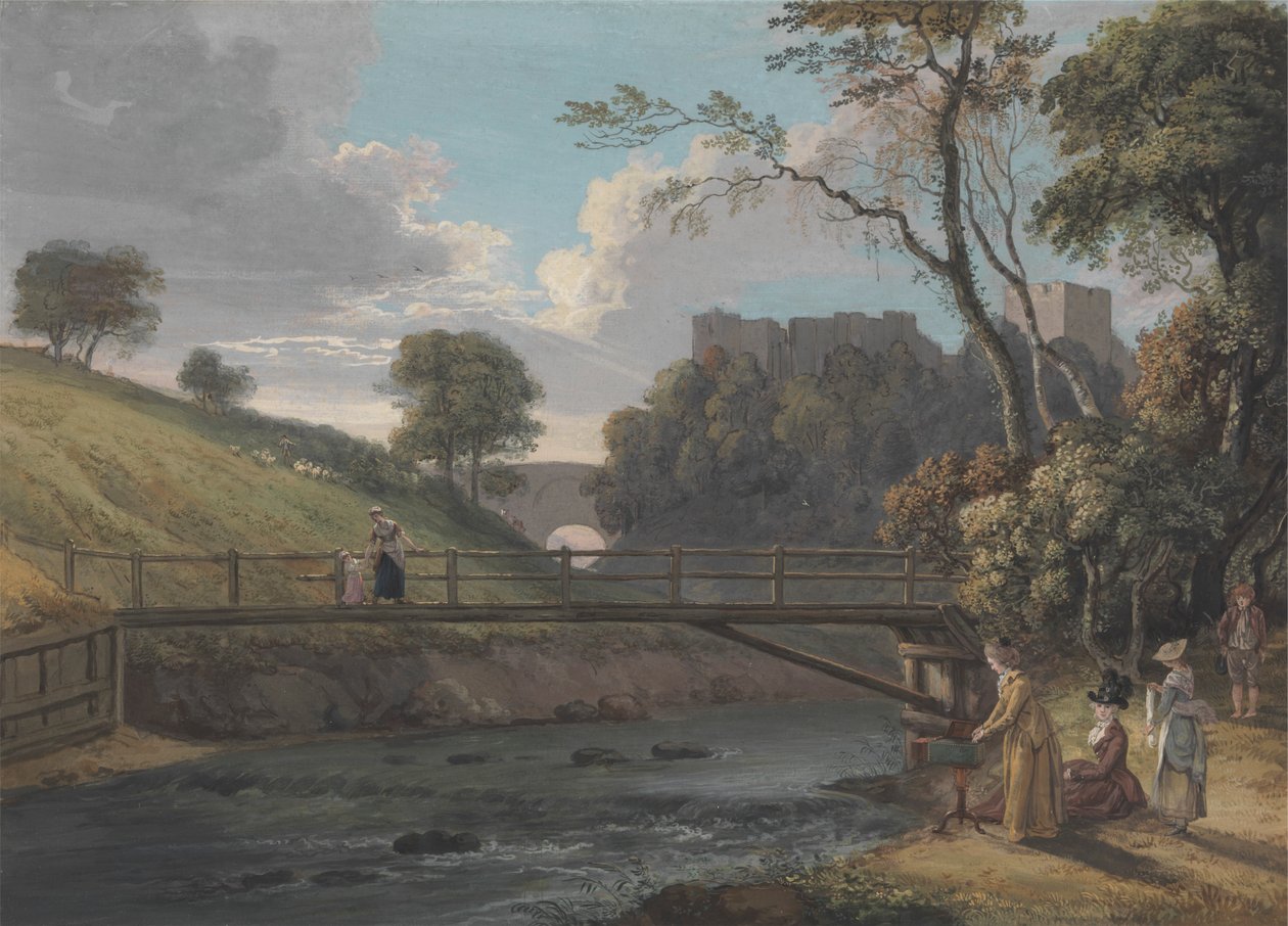 Roslin Castle, Midlothian av Paul Sandby