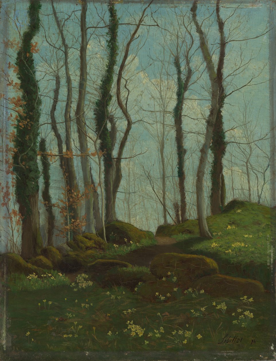 Vår i Bretagne, 1874. av Paul Sébillot