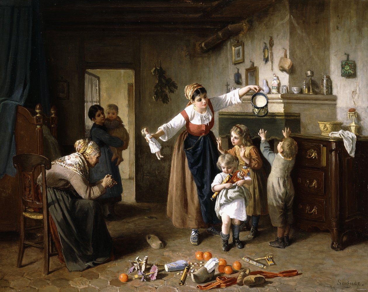 Julmorgon, av Paul Seignac