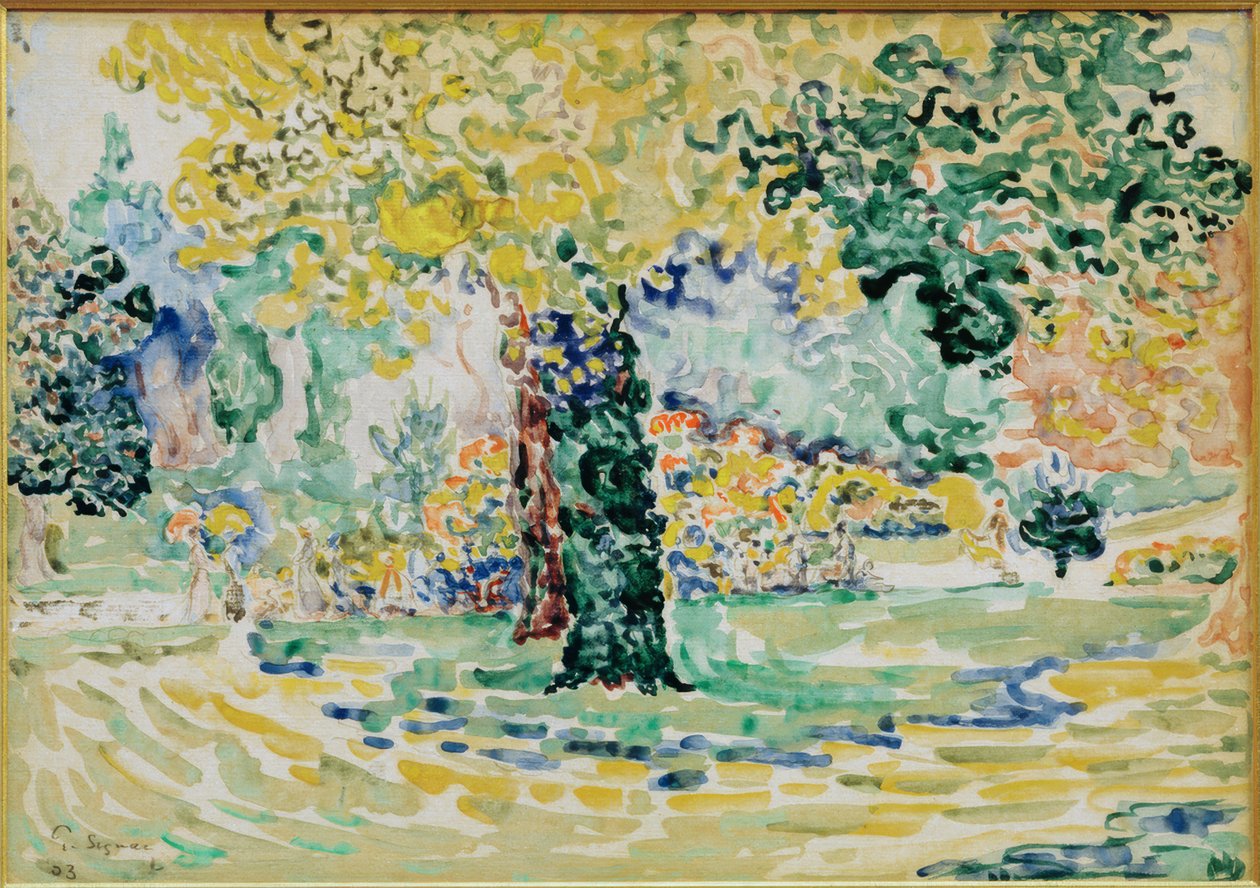 I Luxemburg av Paul Signac