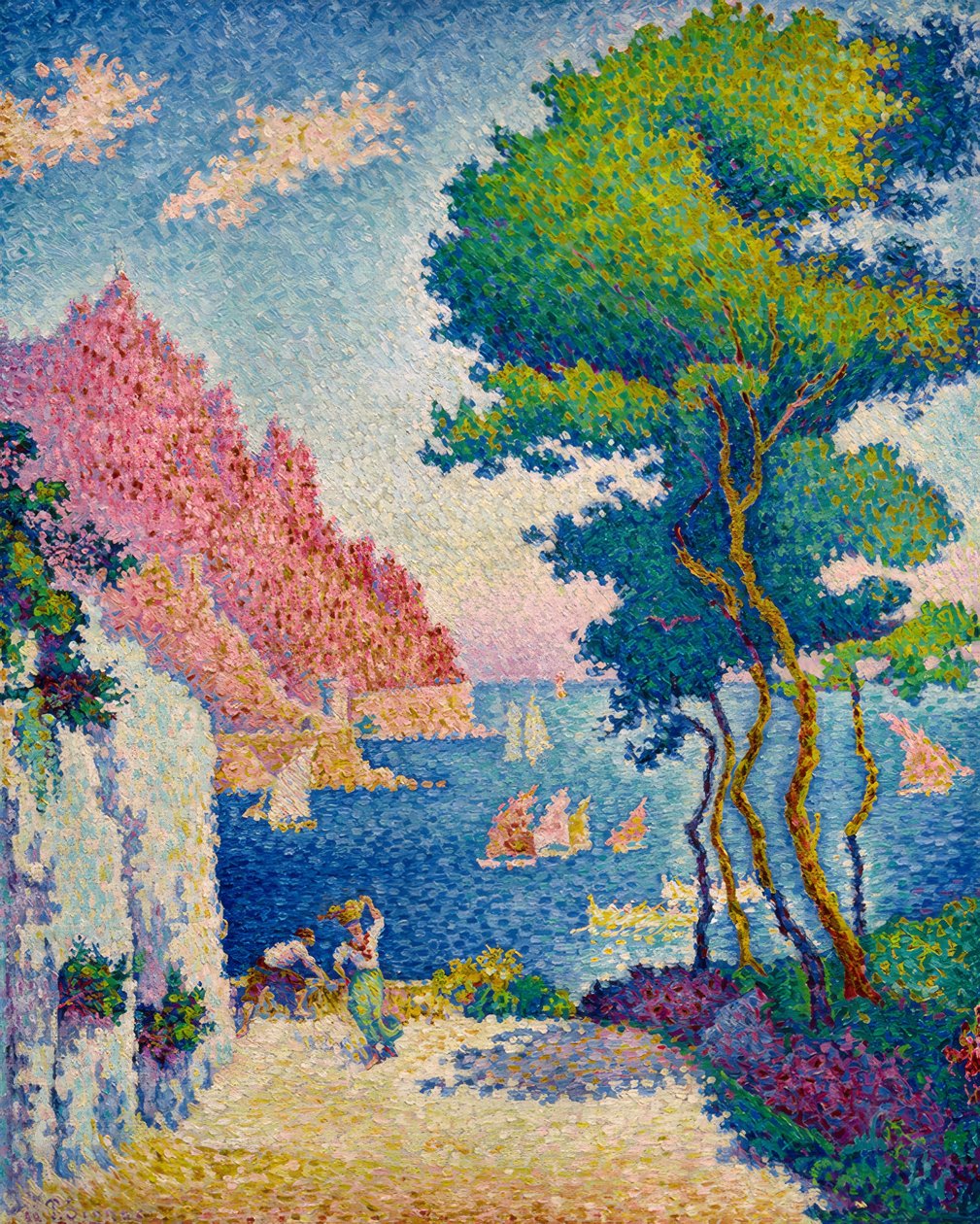 Kap Noli, vid Genua av Paul Signac