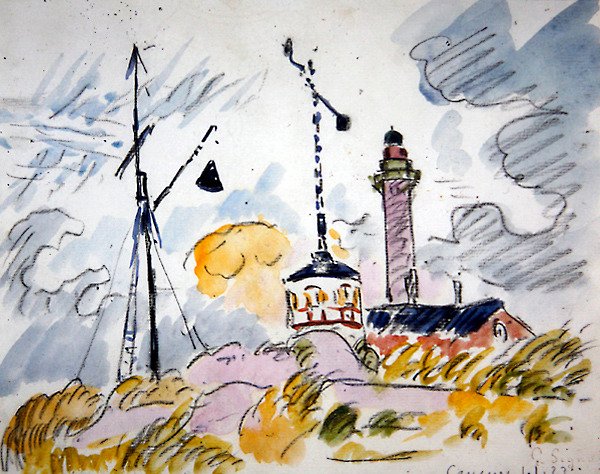 Cayeux av Paul Signac