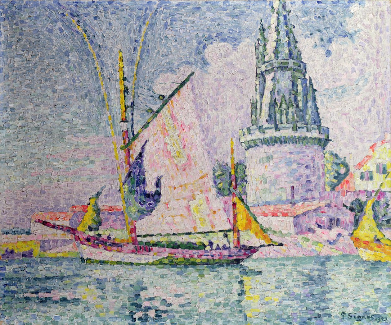 La Rochelle, kvartermästartornet av Paul Signac