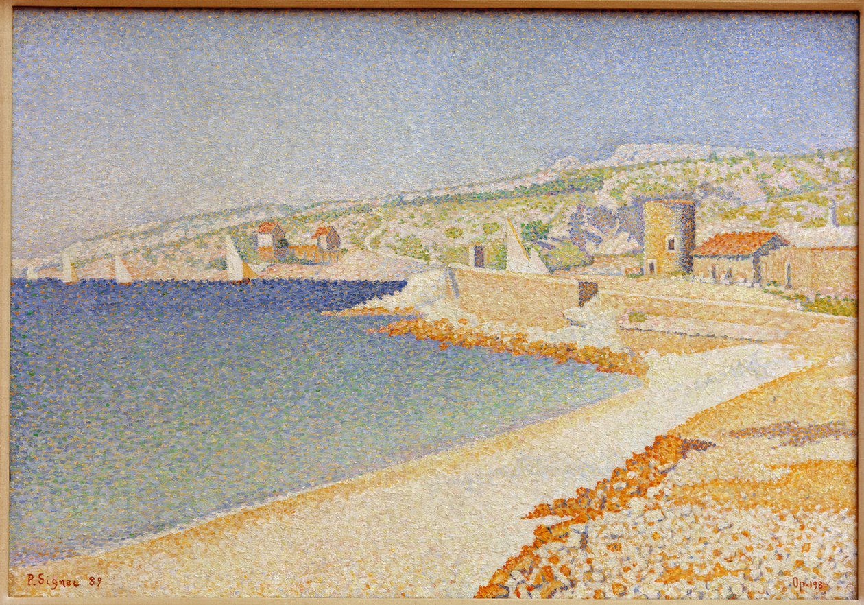 Cassis pir (Opus 198) av Paul Signac